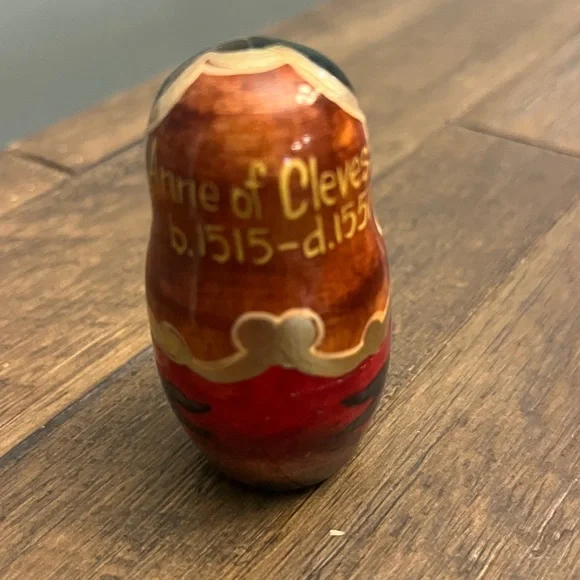 Matryoshka Vintage Russian H Clever HenryThe Eighth Wives Limited Rare-Signed